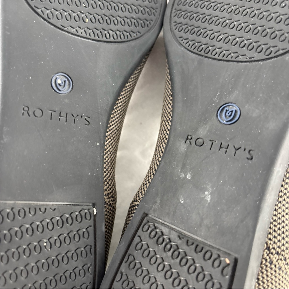 Rothy’s The Point Walnut Python Retired Print Poi… - image 7